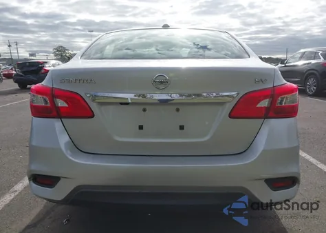 2017 Nissan Sentra Sv z USA, uszkodzony, nr VIN 3N1AB7AP6HY206513